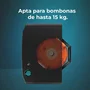 CECOTEC ReadyWarm 4200 BlueFlame Foldable Estufa de gas Negro