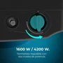 CECOTEC ReadyWarm 4200 BlueFlame Foldable Estufa de gas Negro