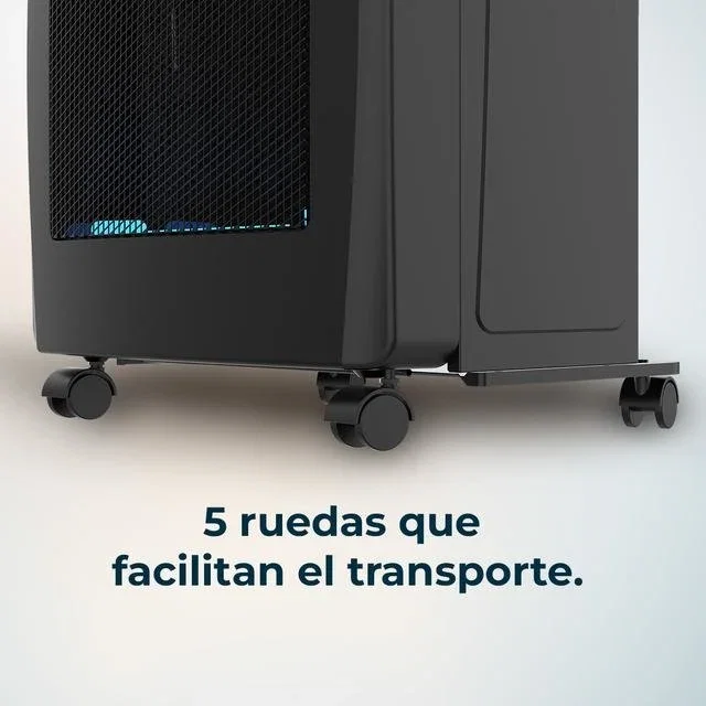 CECOTEC ReadyWarm 4200 BlueFlame Foldable Estufa de gas Negro
