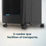 CECOTEC ReadyWarm 4200 BlueFlame Foldable Estufa de gas Negro