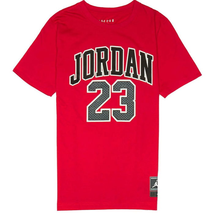 Camiseta de Manga Corta Infantil Nike JDB PRACTICE FLIGHT 95A088 R78 Rojo 12 Años Camiseta de Manga Corta Infantil Nike JDB PRACTICE FLIGHT 95A088 R78 Rojo 12 Años