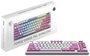 MSI Forge GK600 TKL W Violet ES Teclado Gaming USB Tipo C Español Rosa Blanco