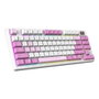 MSI Forge GK600 TKL Wireless Violet Teclado Mecánico Inalámbrico Gaming 2.4 GHz Bluetooth Layout Español