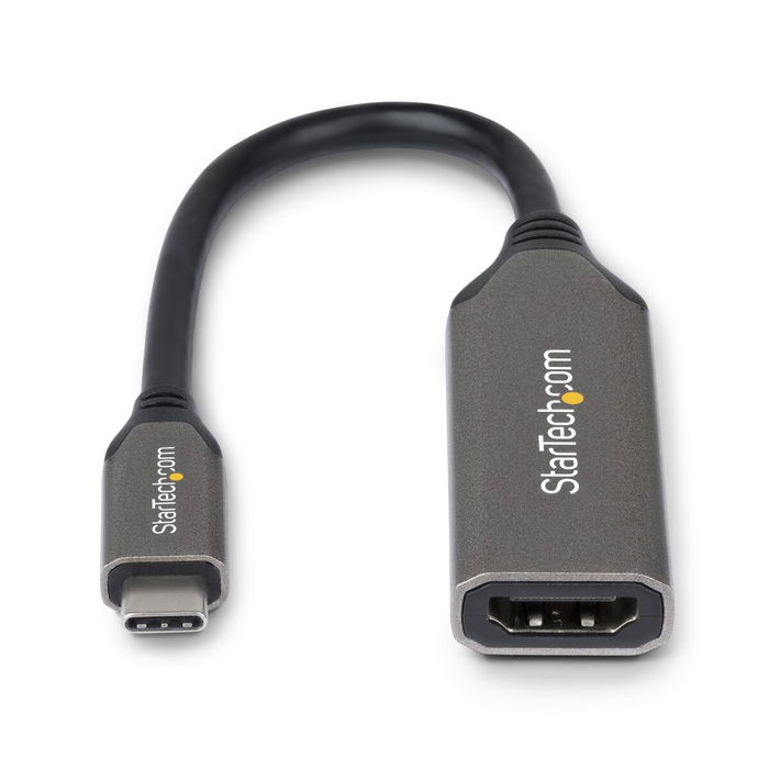 Cable USB Startech 112B-USBC-HDMI21 Gris 20 cm