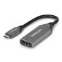 StarTech Adaptador USB-C a HDMI 112B-USBC-HDMI21, 8K 60Hz/4K 144Hz, HDMI 2.1, HDR10+, HDCP 2.3, Audio 7.1, Cable 20 cm, Compatible con Apple M1/M2/M3/M4, Plug & Play