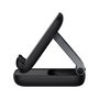 Baseus Seashell Soporte para teléfono plegable, negro