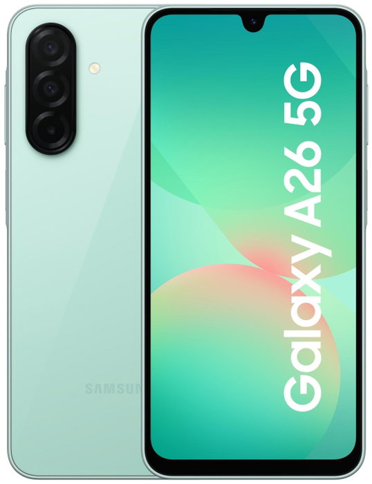 Samsung Galaxy A26 5G 256GB 8GB RAM Verde Menta
