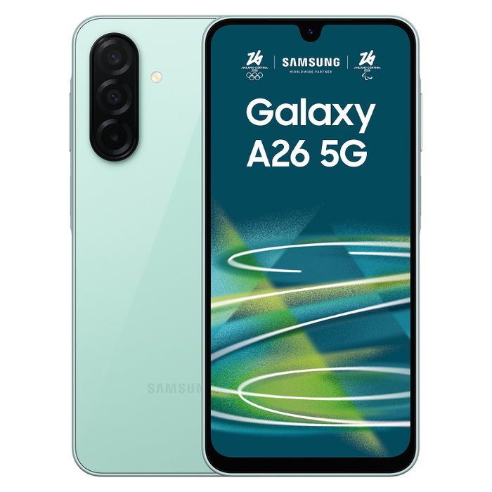 Samsung Galaxy A26 5G 256GB 8GB RAM Verde Menta