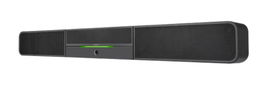 Crestron UC-SB1-CAM Barra de Sonido Inteligente para Videoconferencia y Cámara, 40W RMS, USB, 2 Canales, Negro