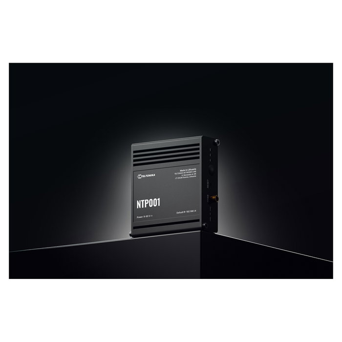 Teltonika NTP001 Servidor NTP con Puertos RS232 y RS485, Montaje en Pared Teltonika NTP001 Servidor NTP con Puertos RS232 y RS485, Montaje en Pared