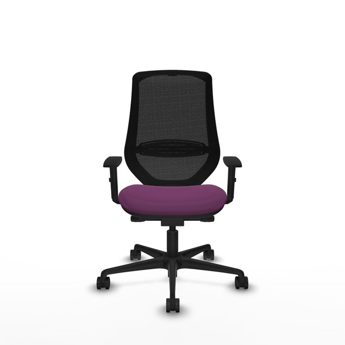 PIQUERAS Y CRESPO Silla de oficina Mardos Morada y Negra PIQUERAS Y CRESPO Silla de oficina Mardos Morada y Negra
