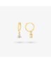 Radiant Pendientes Huggies Gold BASICS Dorado