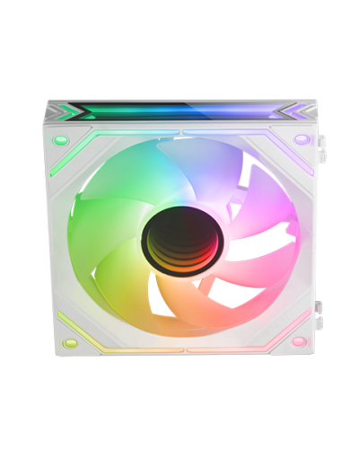 Mars Gaming Ventilador MF-Linkfinity 12cm ARGB Blanco Mars Gaming Ventilador MF-Linkfinity 12cm ARGB Blanco