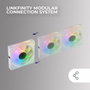 Mars Gaming Ventilador MF-Linkfinity 12cm ARGB Blanco