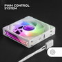 Mars Gaming Ventilador MF-Linkfinity 12cm ARGB Blanco
