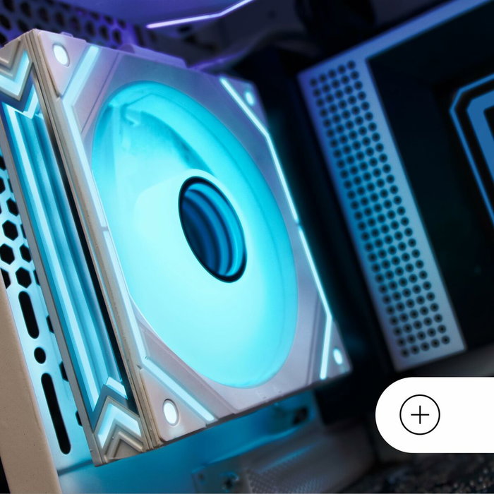 Mars Gaming Ventilador MF-Linkfinity 12cm ARGB Blanco Mars Gaming Ventilador MF-Linkfinity 12cm ARGB Blanco