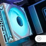 Mars Gaming Ventilador MF-Linkfinity 12cm ARGB Blanco