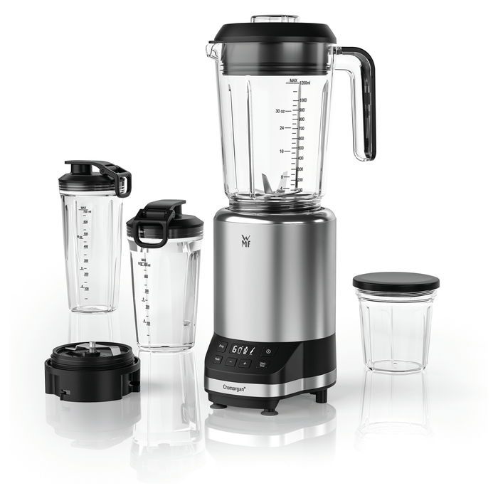 WMF 416530011 Batidora de vaso Kult Pro, 1200W, 1.2L, Acero Inoxidable, 30.000 RPM