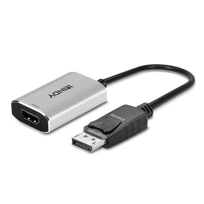 Lindy DisplayPort 1.4 a HDMI 48G Active Converter 8K