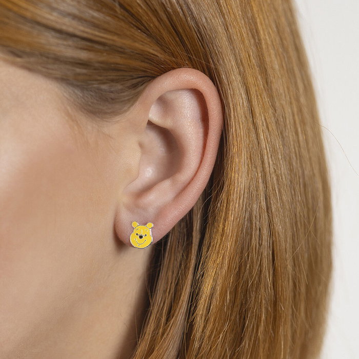 PEERS HARDY Pendientes Winnie the Pooh Disney plata