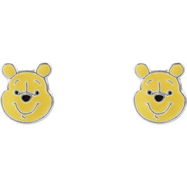 PEERS HARDY Pendientes Winnie the Pooh Disney plata