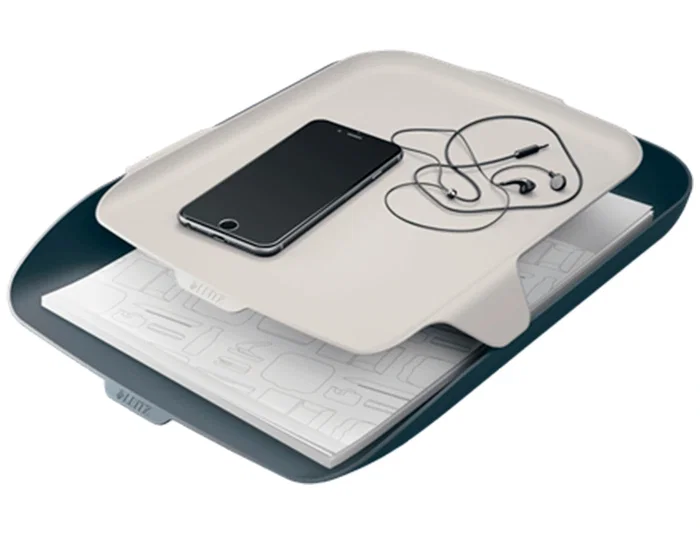 Leitz Bandeja Sobremesa Plástico Gris 274x62x391 mm