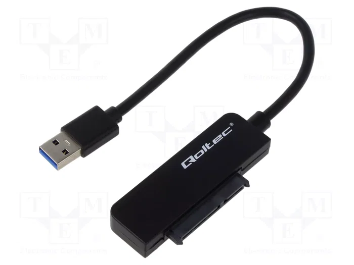 QOLTEC Adaptador USB 3.0 a SATA III para HDD/SSD QOLTEC Adaptador USB 3.0 a SATA III para HDD/SSD