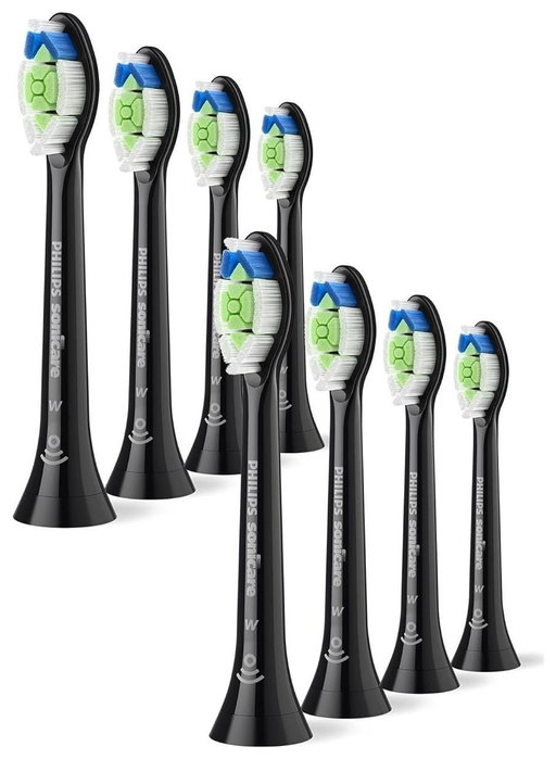 Philips HX6068/88 Sonicare Optimal White cabezales de repuesto, 8 piezas, negro Philips HX6068/88 Sonicare Optimal White cabezales de repuesto, 8 piezas, negro