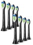Philips HX6068/88 Sonicare Optimal White cabezales de repuesto, 8 piezas, negro