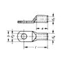 Klauke Rohrkabelschuh 10qmm M6 Nickel