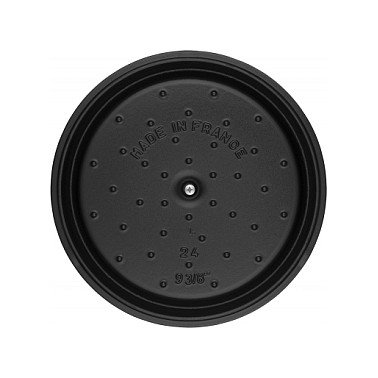 Staub La Cocotte Olla Redonda 20cm Hierro Fundido Negra