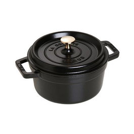 Staub La Cocotte Olla Redonda 20cm Hierro Fundido Negra