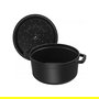 Staub La Cocotte Olla Redonda 20cm Hierro Fundido Negra