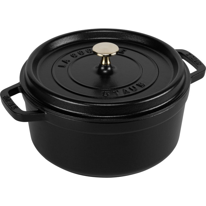 Staub La Cocotte 20cm Negra de Hierro Fundido Staub La Cocotte 20cm Negra de Hierro Fundido