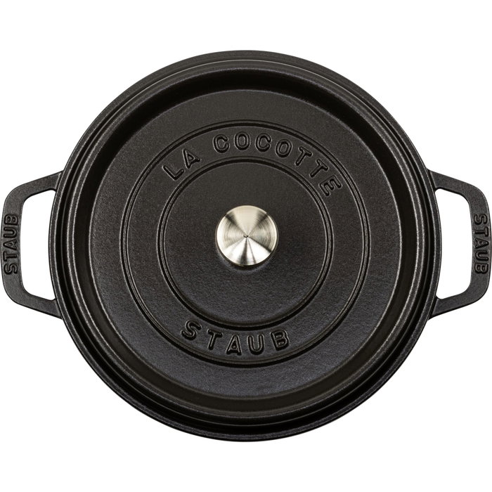 Staub La Cocotte 20cm Negra de Hierro Fundido Staub La Cocotte 20cm Negra de Hierro Fundido