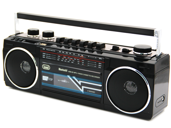 Trevi RR 501 BT Radio Personal Analógica Negra FM MW SO USB Reproductor MP3 Trevi RR 501 BT Radio Personal Analógica Negra FM MW SO USB Reproductor MP3