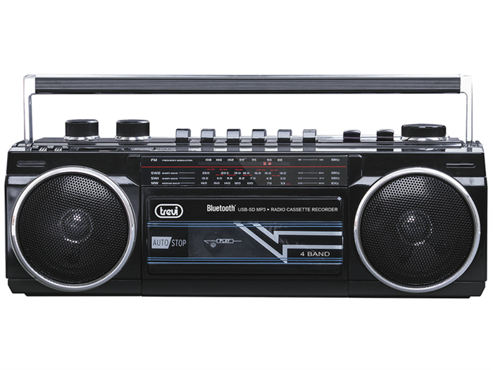 Trevi RR 501 BT Radio Personal Analógica Negra FM MW SO USB Reproductor MP3 Trevi RR 501 BT Radio Personal Analógica Negra FM MW SO USB Reproductor MP3