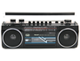 Trevi RR 501 BT Radio Personal Analógica Negra FM MW SO USB Reproductor MP3