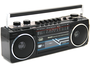 Trevi RR 501 BT Radio Personal Analógica Negra FM MW SO USB Reproductor MP3