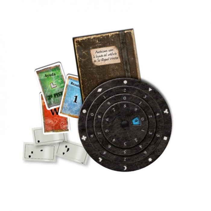 Devir Exit El Cementerio de las Tinieblas - Juego de Mesa Escape Room, Cooperativo, de Enigmas y Misterio, Aventura Inmersiva para Grupos