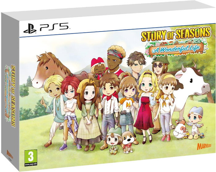 Marvelous Story of Seasons: A Wonderful Life Limited Edition Marvelous Story of Seasons: A Wonderful Life Limited Edition