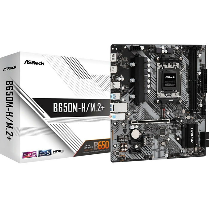ASRock B650M-H/M.2+ Micro ATX DDR5
