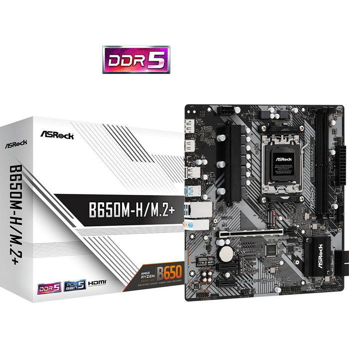ASRock B650M-H/M.2+ Micro ATX DDR5