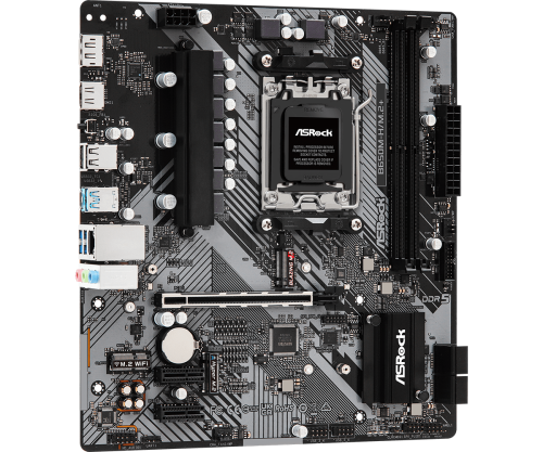 ASRock B650M-H/M.2+ Placa Base AMD B650 Socket AM5 DDR5 Micro ATX ASRock B650M-H/M.2+ Placa Base AMD B650 Socket AM5 DDR5 Micro ATX