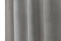 DKD Home Decor Cortina de Poliéster Gris Claro con 8 Anillas 140x260 cm