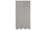DKD Home Decor Cortina de Poliéster Gris Claro con 8 Anillas 140x260 cm