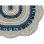 Mijölnir 21016415Km Juego de Alfombrillas de Baño Antideslizante y Antibacteriano, Suave Poliéster Lavable a Máquina, Color Azul, 1300 gr/m², 10 mm de Pelo