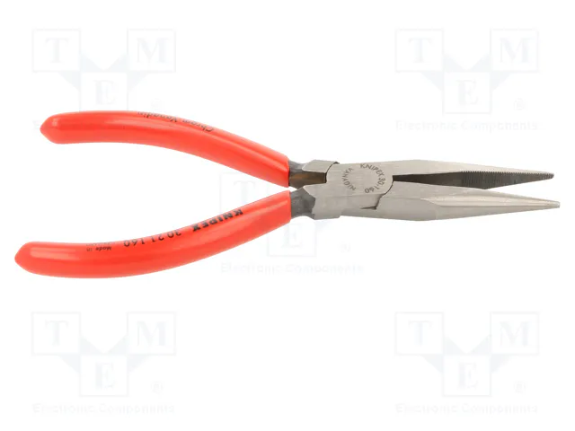 KNIPEX Alicates de punta semirredonda alargados de 160 mm