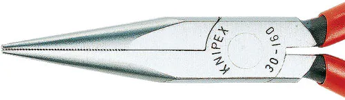 KNIPEX Alicates de punta semirredonda alargados de 160 mm