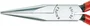 KNIPEX Alicates de punta semirredonda alargados de 160 mm